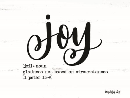 Joy by Imperfect Dust art print