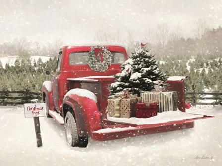 Truck Full of Presents by Lori Deiter art print