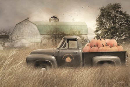 Happy Harvest Truck by Lori Deiter art print