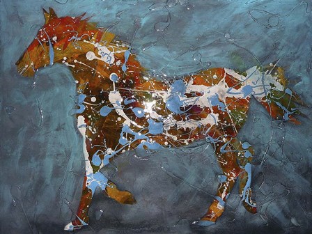 Speckled Pony by Boutin art print
