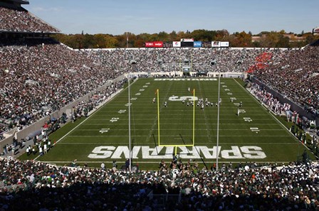 Spartan Stadium, Michigan State University by Panoramic Images art print