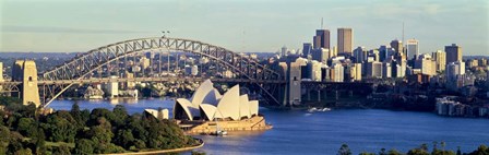 Scenic View Of Sydney Opera House, Sydney, Australia by Panoramic Images art print