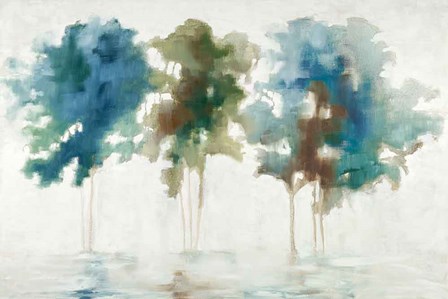 Tree Trio by Jacqueline Ellens art print