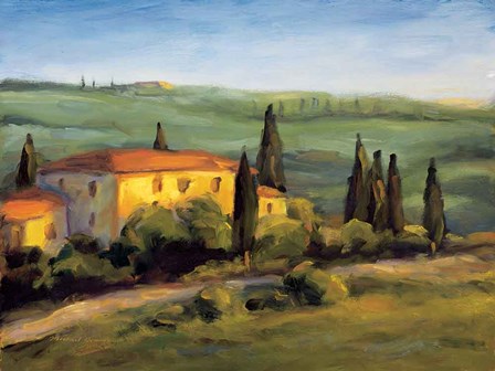 A Tuscan Morning by Michael Downs art print