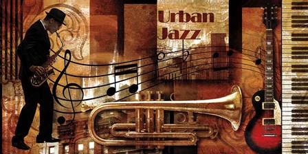 Urban Jazz by Paul Robert art print