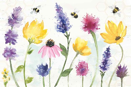 Bee Harmony I by Dina June art print