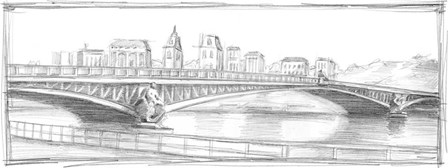 Pont Mirabeau by Ethan Harper art print