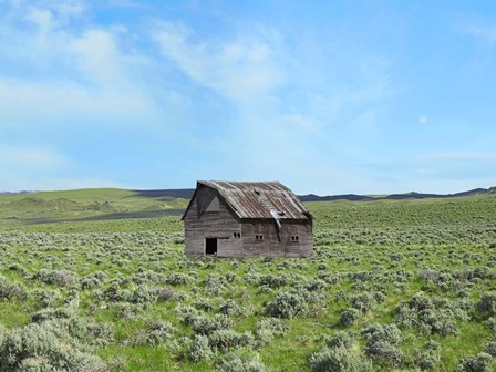 Barn Scene III by James McLoughlin art print