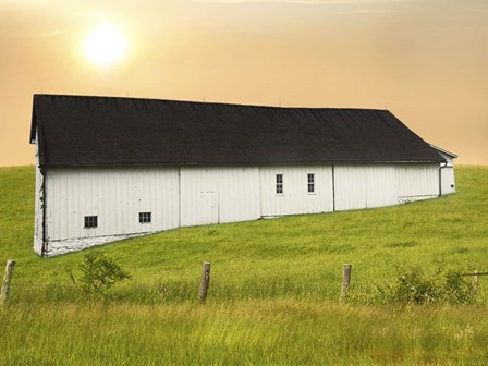 Barn Scene XIV by James McLoughlin art print