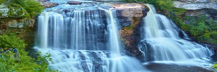 Waterfall Panorama II by James McLoughlin art print