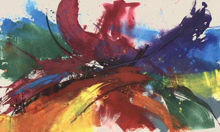 Twisting Rainbow II by Jennifer Goldberger art print