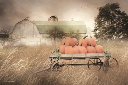 Pumpkin Harvest by Lori Deiter art print