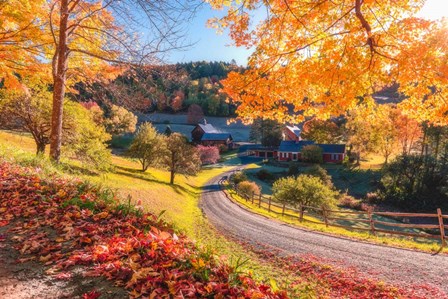 Sleepy Hollow Ranch, Vermont by Bruce Getty art print