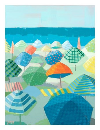 Sea Breeze Social by Dora Knuteson art print