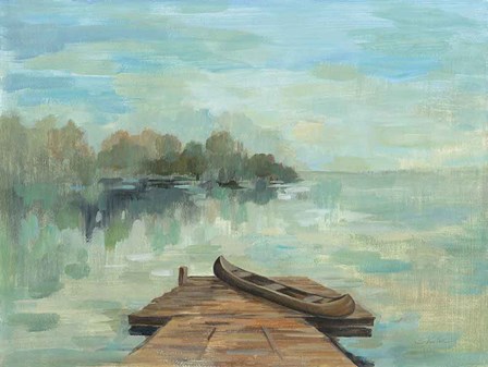 Lakeside Retreat II no Wood by Silvia Vassileva art print