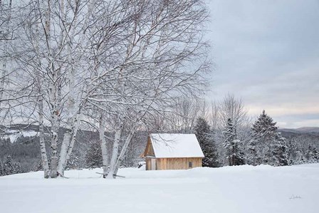 Barn with a View by Aledanda art print