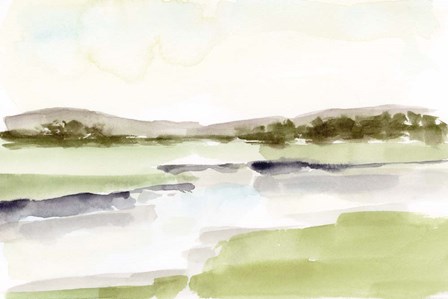 Lake Horizon I by Ethan Harper art print