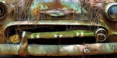 Car Graveyard V by James McLoughlin art print