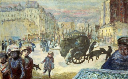 Morning in Paris, 1911 by Pierre Bonnard art print