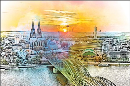 Cologne by A.V. Art art print