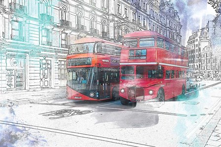 London by A.V. Art art print