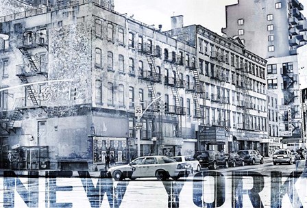 New York IV by A.V. Art art print