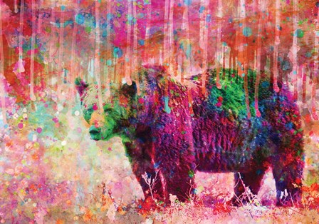 Bear by A.V. Art art print