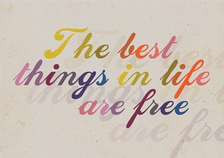 Best Things by A.V. Art art print