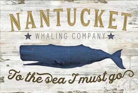 Nantucket Whaling Co. by Jennifer Pugh art print