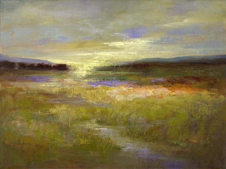 Light Across the Meadow II by Sheila Finch art print