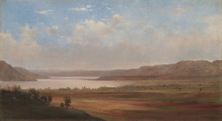 View of Lake Pepin, Minnesota, 1862 by Robert S. Duncanson art print