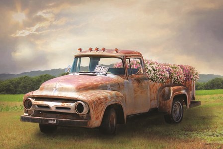 Truckload of Beauty by Lori Deiter art print