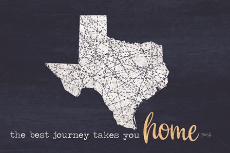 Best Journey - Texas by Marla Rae art print