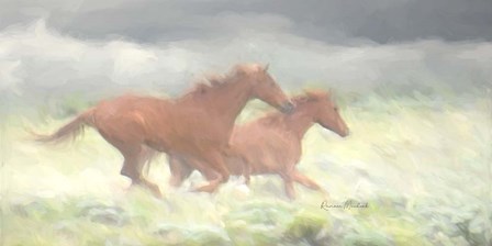 Running Wild by Ramona Murdock art print