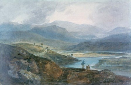 Lake, Scotland, 1801-1802 by J.M.W. Turner art print