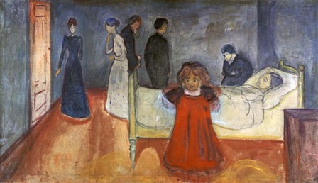 The Dead Mother and Child, 1897-1899 by Edvard Munch art print