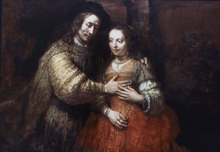 The Jewish Bride, (The Loving Couple), 1667 by Rembrandt van Rijn art print