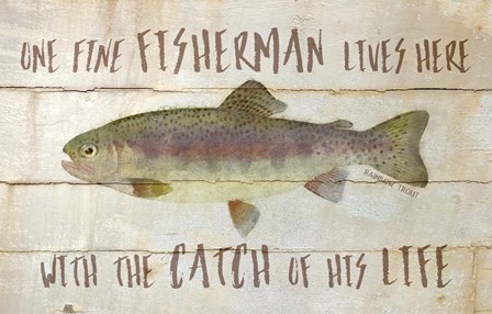 Fisherman by Cora Niele art print