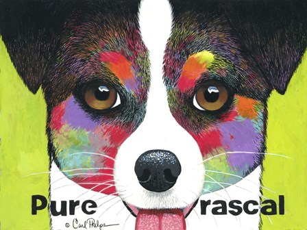 Pure Rascal by Carl Phelps art print