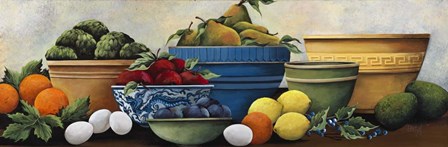 Fruit Bowls by Debbi Wetzel art print