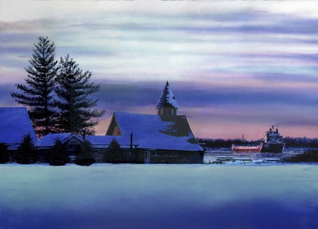 Twilight&#39;s Last Gleaming by John Morrow art print
