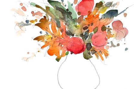 Expressive Bouquet II by Sam Dixon art print