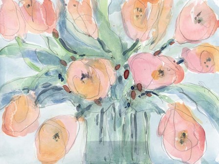 Tulip Bouquet III by Sam Dixon art print