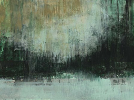 Emerald Grotto II by Jennifer Goldberger art print