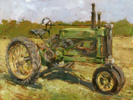 Rustic Tractors I by Ethan Harper art print