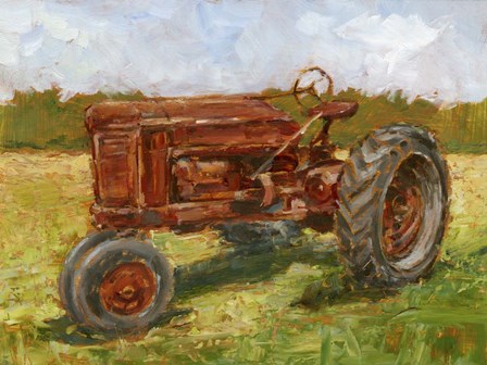 Rustic Tractors II by Ethan Harper art print