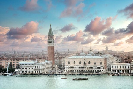 Piazza San Marco Panoramic Vista #1 by Alan Blaustein art print