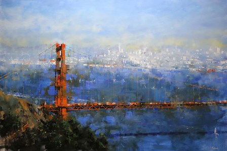 Golden Gate Afternoon by Mark Lague art print