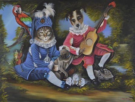 Serenade by Sue Clyne art print