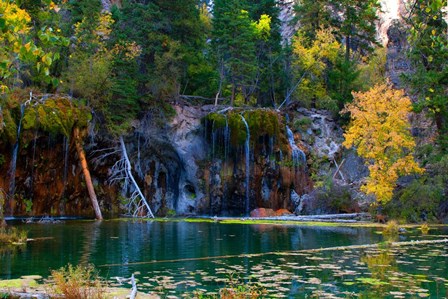 Hanging Lake by Dick Petrie art print